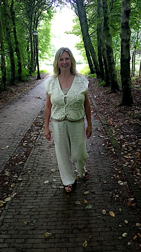 Nancy in het bos